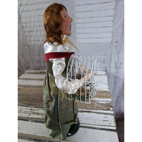 Byers choice bird cage 2008 lady Victorian - Picture 6 of 6